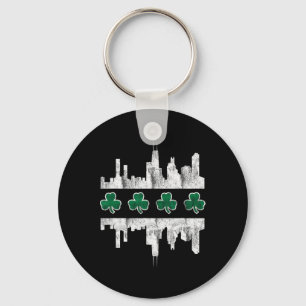 Chirish Southside Irish St Patricks Day Chicago T Keychain