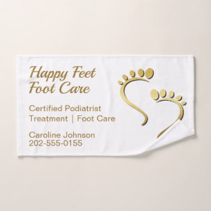 Chiropodist Podiatrist Pedicure Foot Care Hand Towel