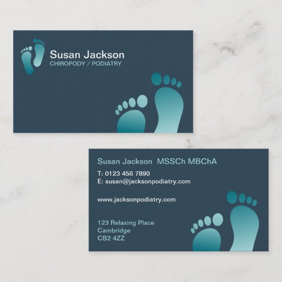 Reflexology Business Cards & Profile Cards Zazzle CA
