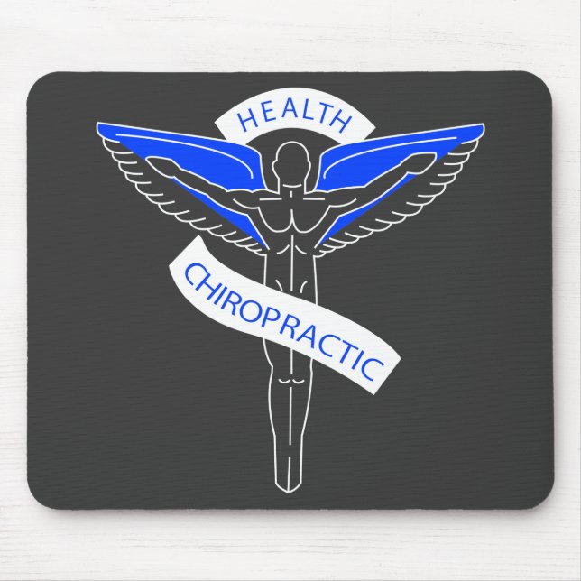 Chiropractic2 for drk mouse pad (Front)