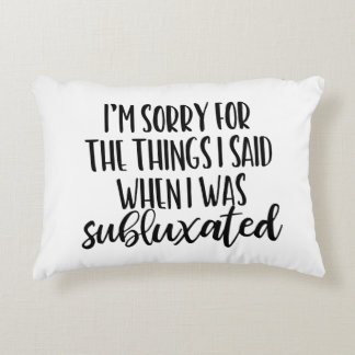 Chiropractic Accent Pillow