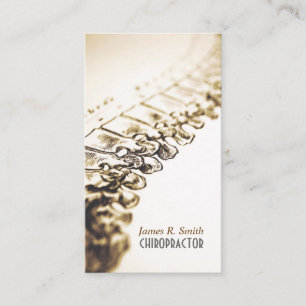 Chiropractic, Chiropractor, Health Clinic Business Card