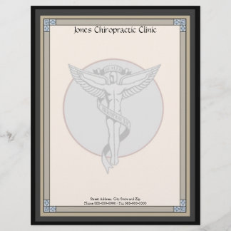 Chiropractic Chiropractor Letterhead