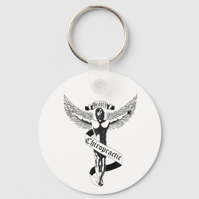 Chiropractic Keychain (Front)