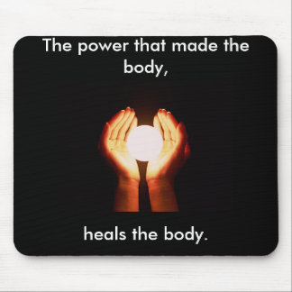 Chiropractic Mousepad "The Power"