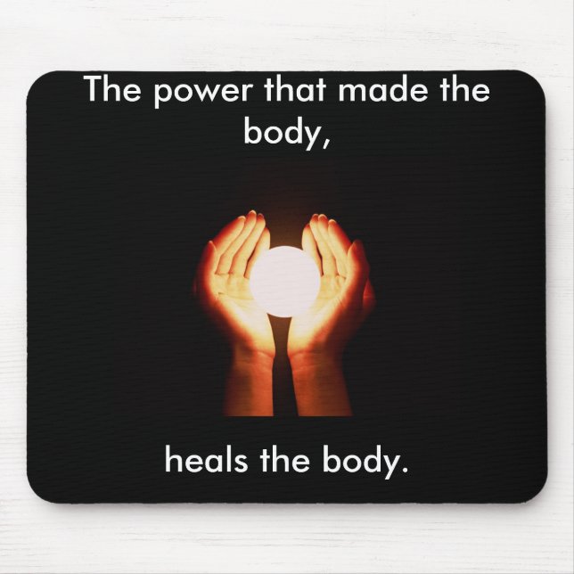 Chiropractic Mousepad "The Power" (Front)