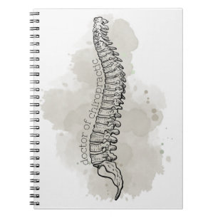 Chiropractic Notebook, Chiropractor, Chiro Gift,  Notebook