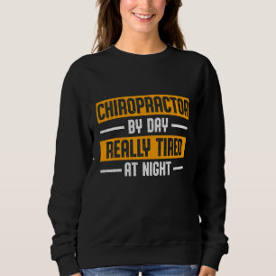 Chiropractic Spine Treatment Spinal Chiropractor 2 Sweatshirt