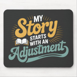 Chiropractic Student Motivation Spine Quote Mouse Pad