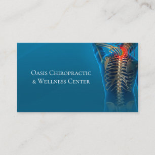 Chiropractic & Wellness Centre Business Card