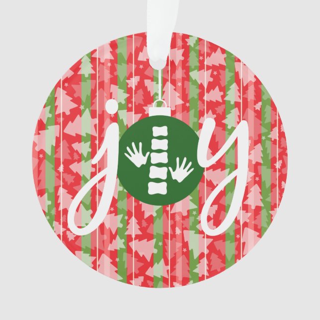 Chiropractie de JOIE/ornement Noël de (devant)