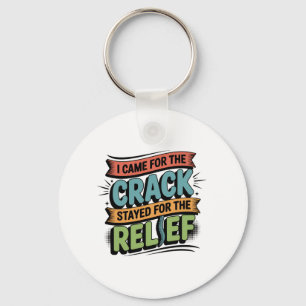 Chiropractor Back Relief Funny Gift Keychain