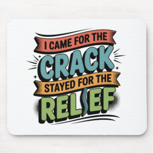 Chiropractor Back Relief Funny Gift Mouse Pad