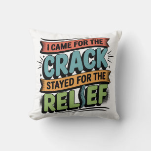Chiropractor Back Relief Funny Gift Throw Pillow