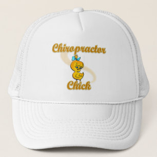 Chiropractor Chick Trucker Hat