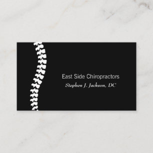 Chiropractor Chiropractic Health Business Card