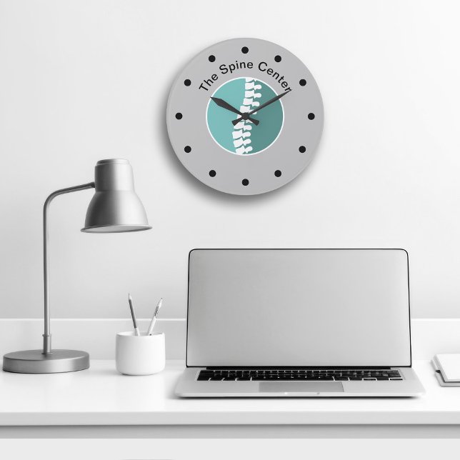 Chiropractor Custom Office Wall Clocks (Creator Uploaded)