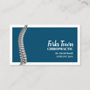 Chiropractor Health Doctor Therapist Business Card