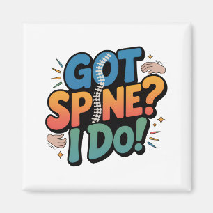Chiropractor Humour Spine Health Quote Magnet