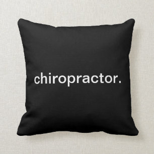 Chiropractor Throw Pillow