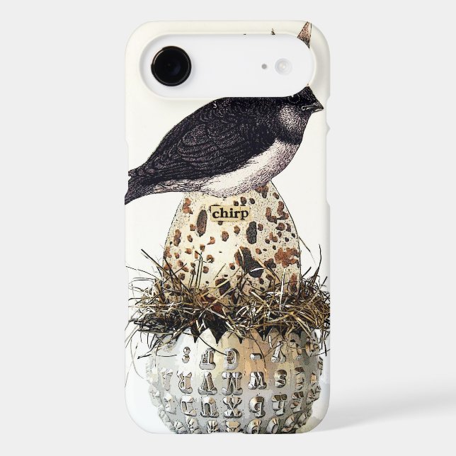 Chirp iPhone 4S Glossy Hard Case (Back)