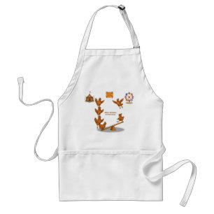 Chirpy Chickens acrobat squad Standard Apron