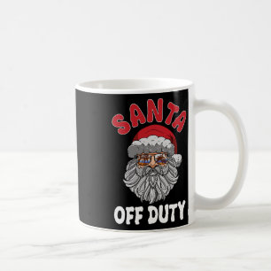 Chirstmas In July Santa Off Duty Coffee Mug