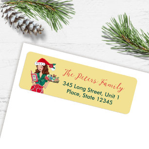 Chirstmas Nutcracker Kitchen Cookies Santa Woman