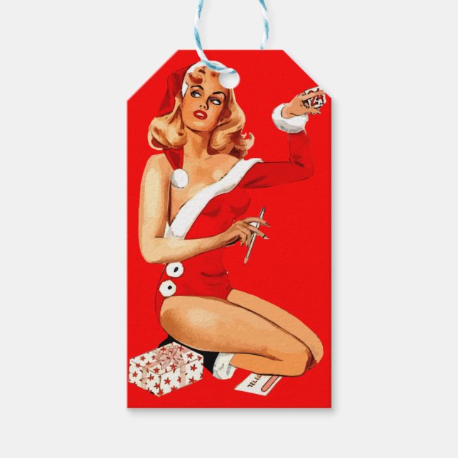 Chirstmas Pin-Up                       Gift Tags (Front)