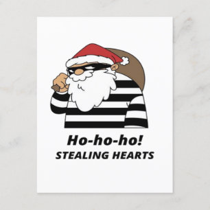 chirstmas stealing heart enclosure card