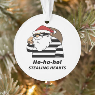 chirstmas stealing heart ornament