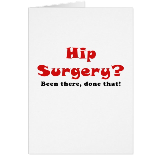 Chirurgie de hanche là fait cela (Devant)