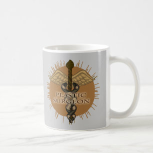 Chirurgien plastique Caduceus Mug
