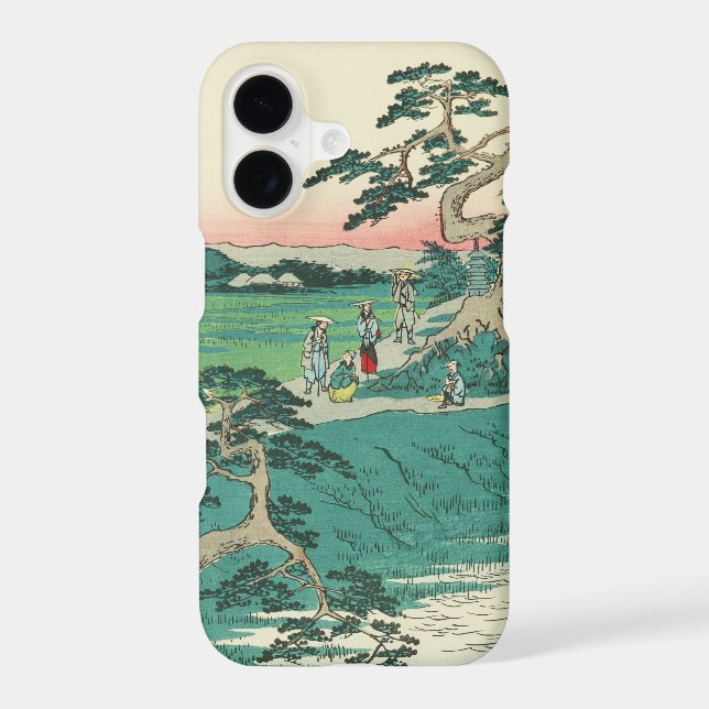 Chiryuu, Japon : Impression de bloc de bois japona (Verso)