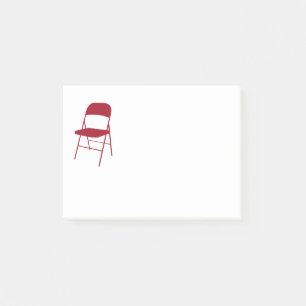 Chisholm   Folding Chair Notes   Red