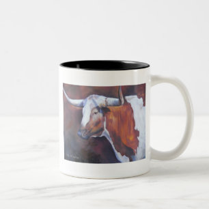 Chisholm Longhorn Two-Tone Coffee Mug