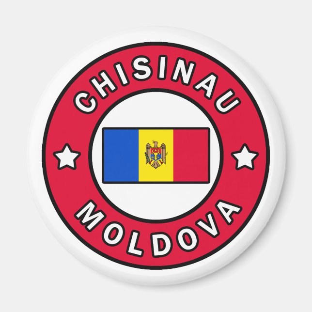 Chisinau Moldova Magnet (Front)