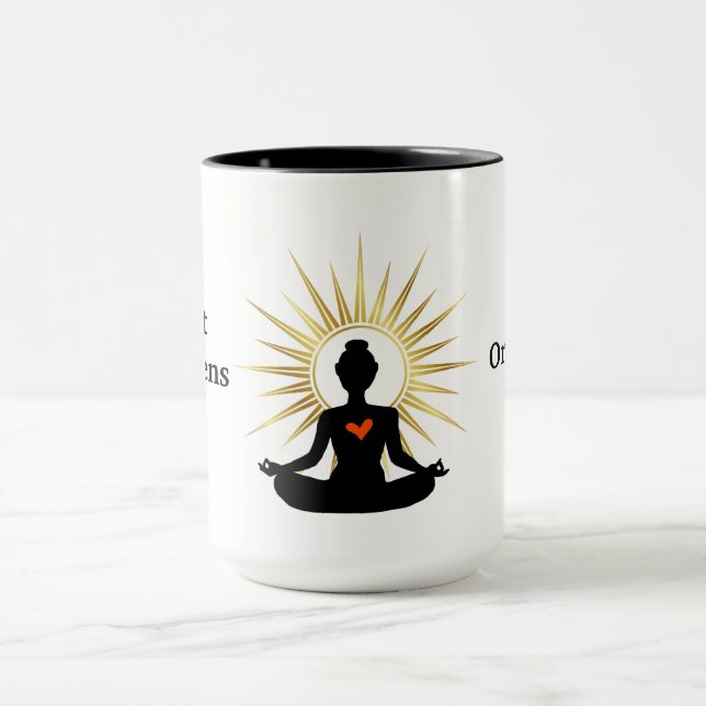 Chit se passe Yoga Mug (Centre)