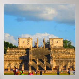 CHITCHENITZA #4  POSTER