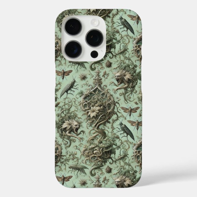 Chitinous Elegy – Gothic Insect  Case-Mate iPhone Case (Back)