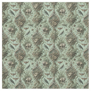 Chitinous Elegy – Gothic Victorian Dense Tile Fabric