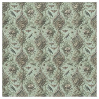 Chitinous Elegy – Gothic Victorian Dense Tile Fabric