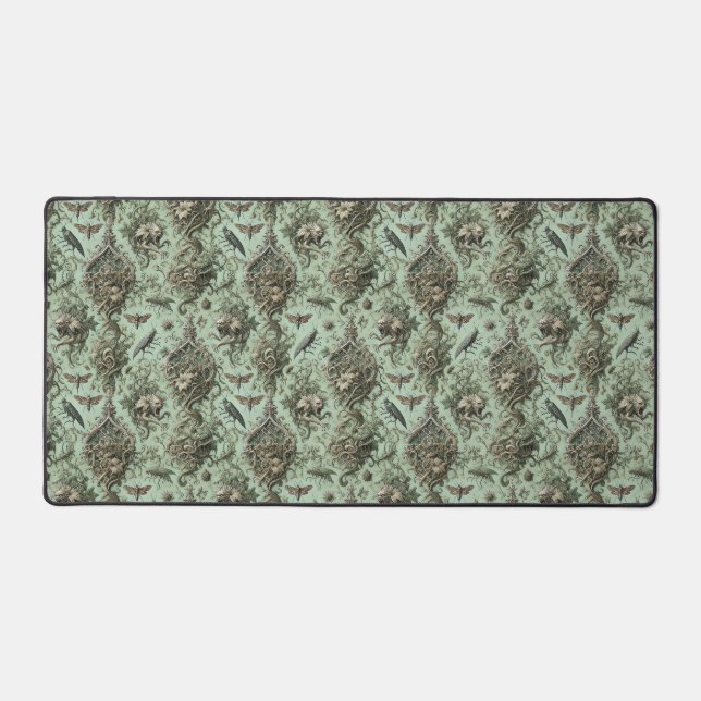 Chitinous Elegy – Gothic Victorian  Desk Mat (Front)