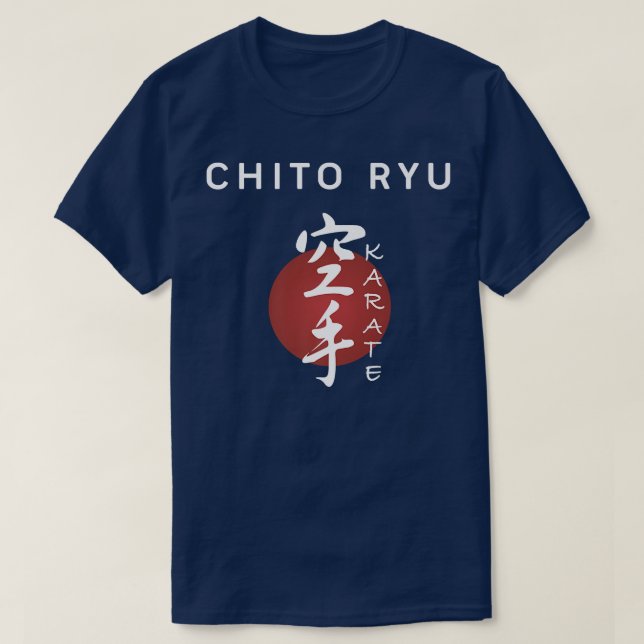 Chito Ryu Karate Instructor T-Shirt (Design Front)