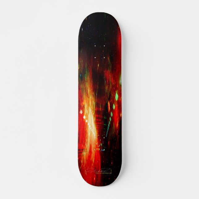 ChiTown at Midnight Skateboard (Front)