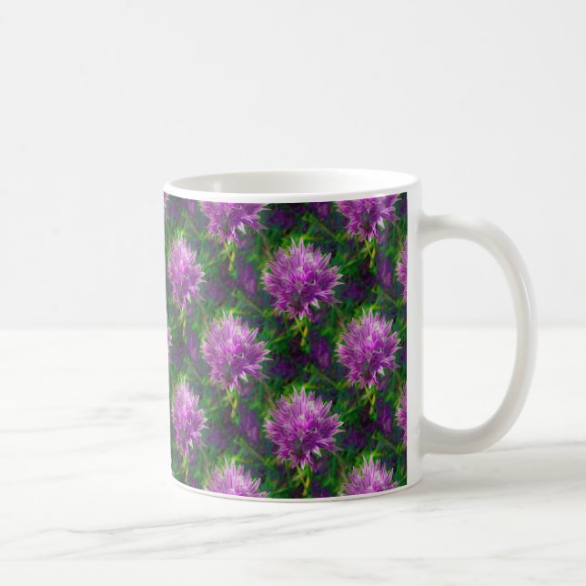 Chive Flower Mug (Right)