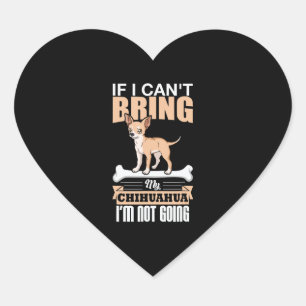 Chiwawa Gift Chihuahua Chi Dog Owner Heart Sticker
