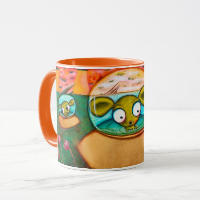 Chiwawas de tasse du l'Externe-Espace (Devant gauche)