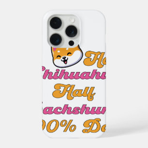 Chiweenie Dad Half Chihuahua Dachshund Funny Gift iPhone 15 Pro Case