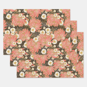 Chiyogami Yuzen Washi Style motif papier enveloppe